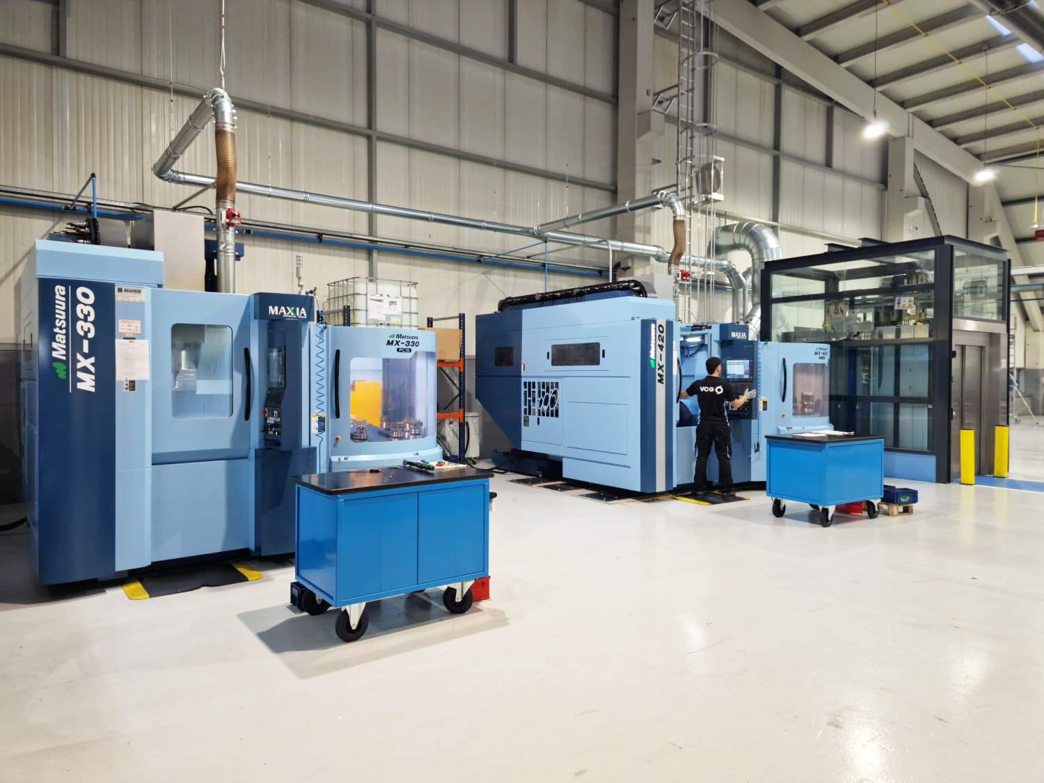 VCG mecanizado Nuevo centro de mecanizado